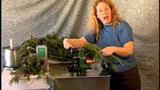 WASP II Garland Machine How to make Christmas garland [upl. by Mandle]