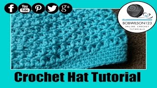 Zig Zag Crochet Hat  Summer Hat [upl. by Neri871]