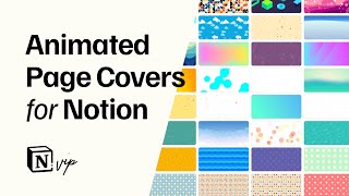 Animate Notion Page Covers [upl. by Onailil]