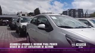 Aprueban informe para el primer debate de la Ley Antilavado de Activos [upl. by Ecirahc609]