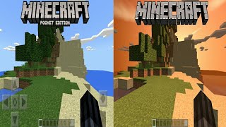 HOW TO MAKE MCPE LOOK LIKE MINECRAFT PC [upl. by Ynot442]