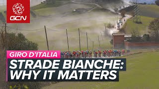 What Makes The Strade Bianche So Special To Cycling  The Iconic White Roads Of Tuscany [upl. by Drahser]