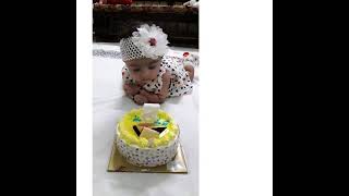 Sanisa 5th month birthday celebration [upl. by Drusy]