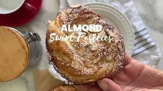 Almond Swirl Pastries  Girelle alle Mandorle [upl. by Adnauqahs440]