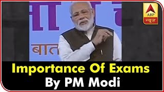 UNCUTPariksha Pe Charcha PM Modi Discusses Importance Of Exams  ABP News [upl. by Ahsinned]