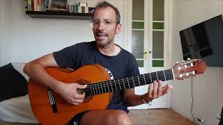 OG plays Jorge Drexler  Salvapantallas guitar lesson [upl. by Berthe]