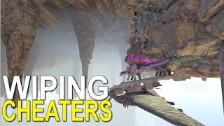 RAIDING HIDDEN CHEATERS IN ARK  Official Small Tribe Servers  Ark Survival Evolved  Ep27 [upl. by Reinaldos663]