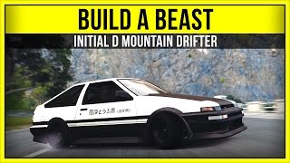 Forza Horizon 2  Build A Beast  Initial D Mountain Drifter [upl. by Ahsha]