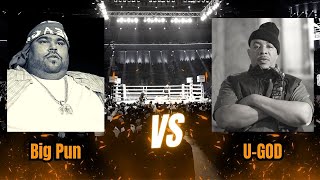 Big Pun vs UGod  Top of New York [upl. by Nahtanhoj]