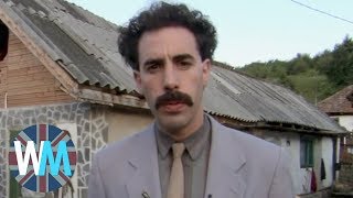 Top 10 WTF Sacha Baron Cohen Moments [upl. by Studner326]