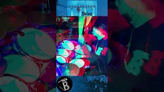 Collective Soul  Shine drumcover shorts [upl. by Nylcsoj421]