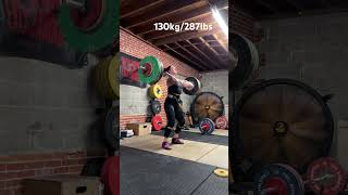 First 130kg287lbs cj back [upl. by Donnell]