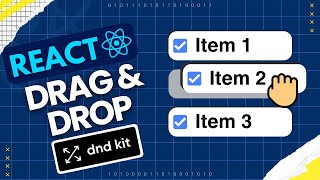 React Drag And Drop dndkit  Beginners Tutorial [upl. by Nolita902]