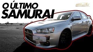 LANCER EVO X DE 500 CV VIRA UM TEMPORAL NA PISTA  VOLTA RÃPIDA C RUBINHO 130  ACELERADOS [upl. by Akialam]