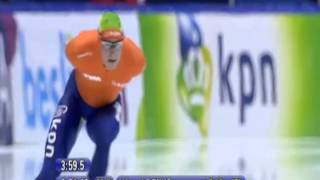 Sven KramerHåvard Bøkko wereldbekerwedstrijden schaatsen in Heerenveen de 5000 meter 161112 [upl. by Nickie]