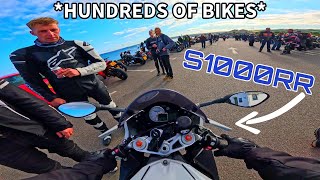 TAKING MY BMW S1000RR TO A BIKE MEET  EVENING BLAST WITH THE BOYS  SUMMER SEASON 24’ EP 3 [upl. by Senhauser]