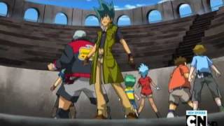 Beyblade Metal Fusion  Friendly Battle Royal [upl. by Alphonsine]