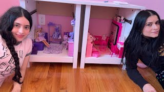 RETO CON MI MADRE LA QUE HAGA Y DECORE LA MEJOR HABITACIÓN DE BARBIE DE COLORES GANA [upl. by Lamson897]