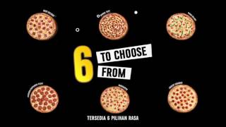 Dominos Pizza Murah Setiap Hari [upl. by Justinn]