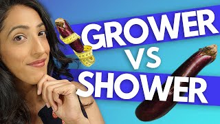 A urologist explains the difference between SHOWERS vs GROWERS [upl. by Rod]