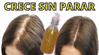 ¡NO DEJES DE HACERLO😱REMEDIO POTENTE NACE CABELLO HASTA DONDE NO TIENES😱 Y DEJA DE CAER 😍 [upl. by Eilsil]