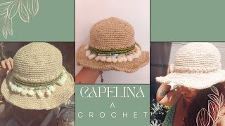 TUTORIAL CAPELINA A CROCHET  Paso a paso fácil y en español [upl. by Erual]