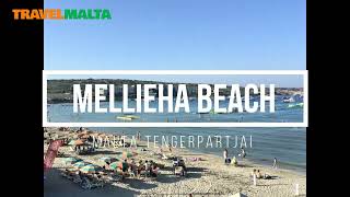 Mellieha Beach  Málta legnagyobb strandja [upl. by Blair645]