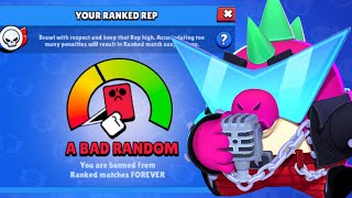 I am BANNED from Brawl Stars Ranked Mode [upl. by Domella]