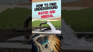 How to find Underground Water and Minerals shorts [upl. by Gillead]