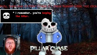 SANS KILLER LEAKED11  Roblox  Pillar Chase 2 [upl. by Martine]