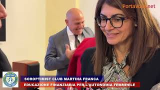 La gestione del denaro Soroptimist Club promuove l’indipendenza femminile [upl. by Asp]