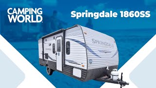 2020 Keystone Springdale 1860  Travel Trailer  RV Review Camping World [upl. by Adriene]