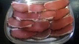 Como Fazer Presunto Cru Caseiro  RECEITA 生ハム 2ª Parte Copa  Parma  Jamón feito na geladeira [upl. by Llerred]