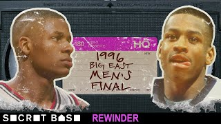 Ray Allen vs Allen Iverson in the closing seconds of the 1996 Big East Final needs a deep rewind [upl. by Three]