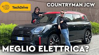 MINI COUNTRYMAN JCW 2024  Test Drive PRO e CONTRO [upl. by Oznol305]