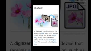 What is Digitizer  computer [upl. by Amalita]