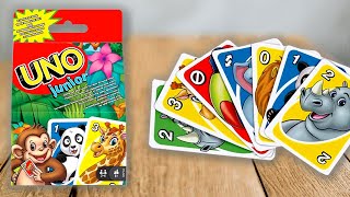 UNO JUNIOR  Spielregeln TV Spielanleitung Deutsch  MATTEL GAMES [upl. by Ocirnor]