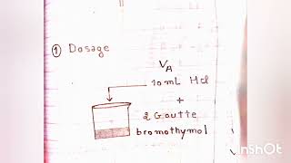 Module chimie générale  Travaux pratiques de chimie Manipulation n°2  Acidimétrie [upl. by Acherman]