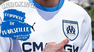 Unboxing Exclusif  Maillot Domicile Olympique de Marseille 20242025 [upl. by Friedman]