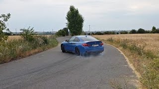 BMW 440i M Performance exhaust sound acceleration drift [upl. by Lora]