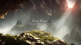 8 Hour Theta Wave Meditation Music  Deep Relaxation Sleep Study amp Focus  AdFree [upl. by Daggna628]