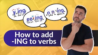 How to add ING to a verb [upl. by Ma]