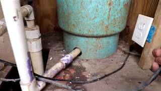 The Louisiana House Part 12 Sheetrock Plumbing New water heater [upl. by Hardigg]