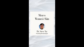 Men vs Womens Skin  Do Men Need Different Skincare Products  Ask Dr Steve [upl. by Eelirrem891]