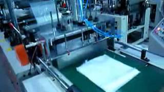 Disposable glove making machine double line PMC Machinery Co [upl. by Naamana]