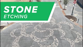 Ways to Use Dustless Blasting  Concrete Etching [upl. by Ambie]