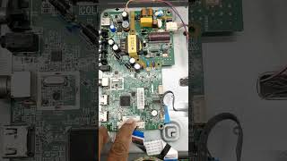 Motherboard LVDS connector modify ledtvrepair lvds smarttv [upl. by Iniffit]