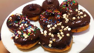 Homemade Yummy Donuts  A Musttry Recipe For Donut Lovers By Heer Kitchen [upl. by Clemmy778]