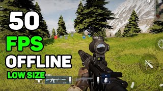 Top 50 Best Offline FPS Games Low Size For Android 2024  FPS OFFLINE [upl. by Yetty]