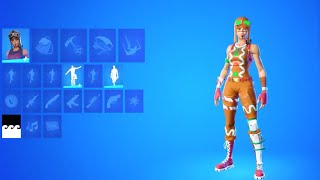 GINGERBREAD Renegade Raider Skin Concept Item Shop Fortnite Battle Royale [upl. by Ierdna]